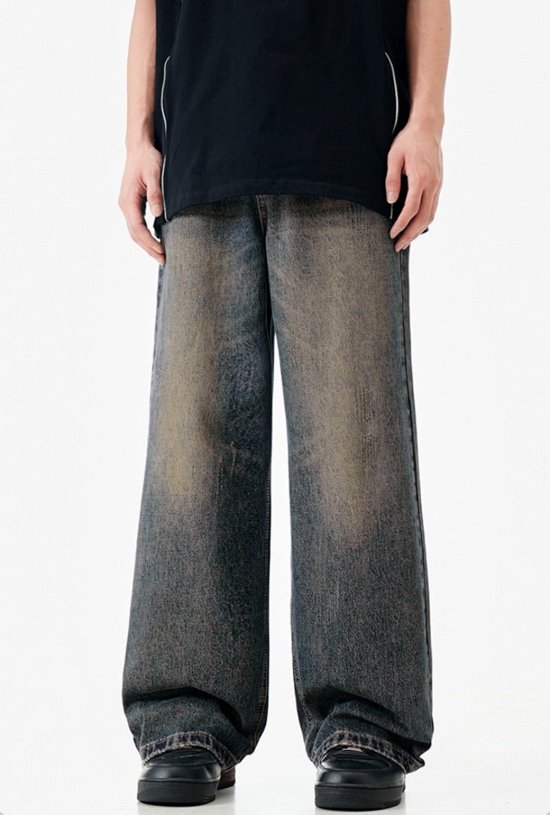 Heavyweight Wide Leg Denim Jeans