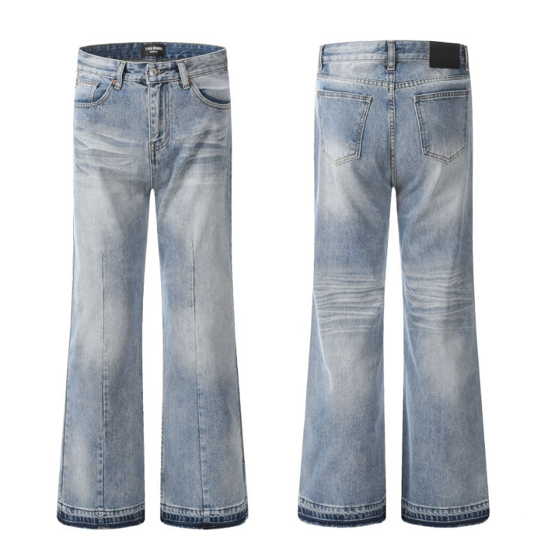 Vintage Light Wash Flare Jeans