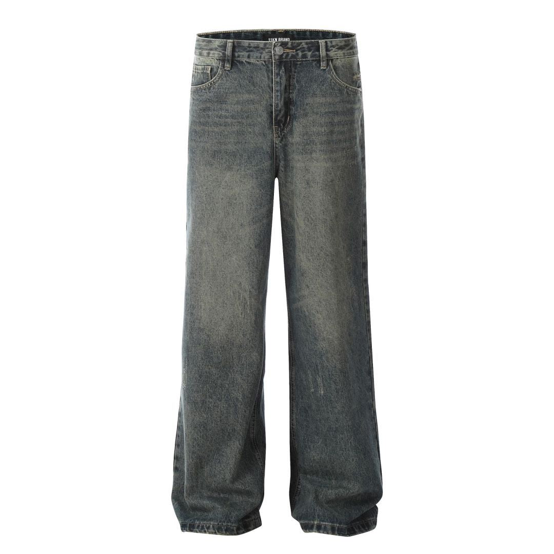 Heavyweight Wide Leg Denim Jeans