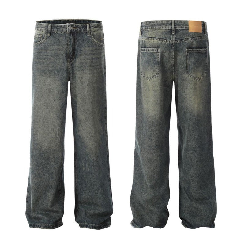 Heavyweight Wide Leg Denim Jeans