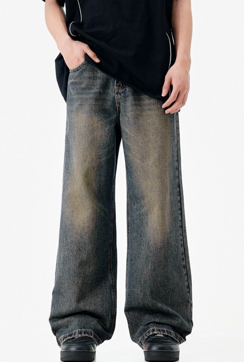 Heavyweight Wide Leg Denim Jeans