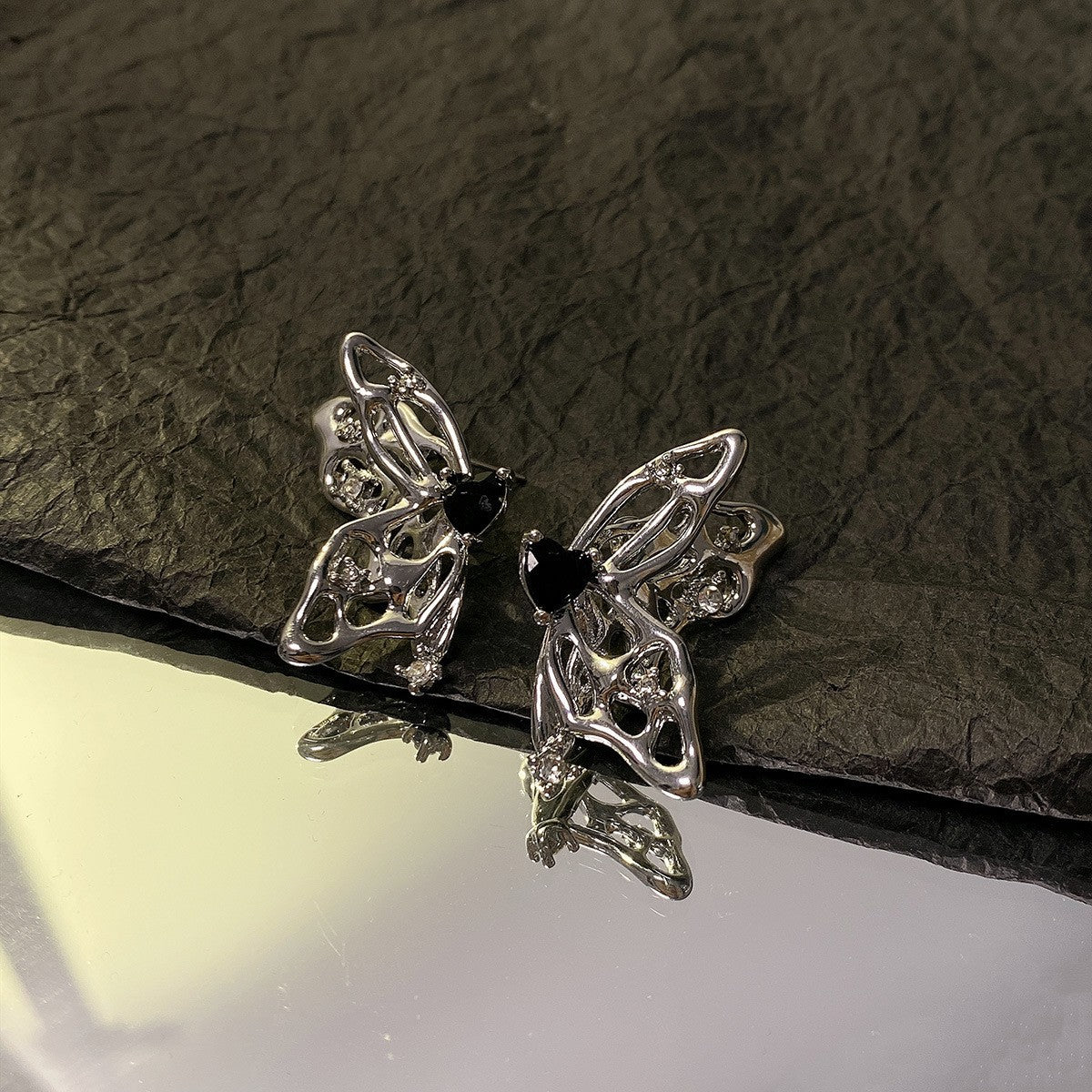 Thorny Cross Earring