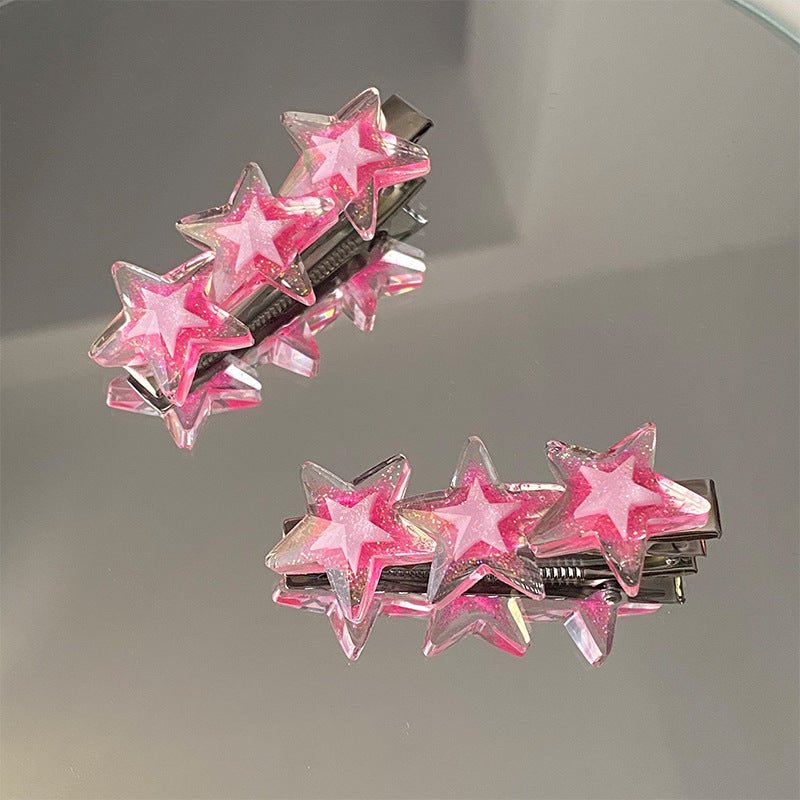 Glossy Layer Star Clip