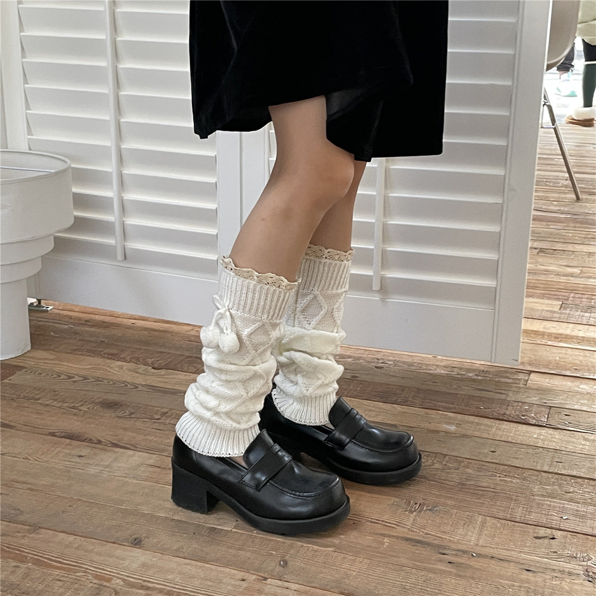 Lolita Y2K Lace Line Leg Warmer